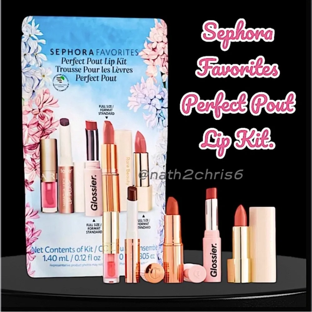 Sephora Favorites (LIMITED EDITION) Perfect Pout Lip Kit NWT